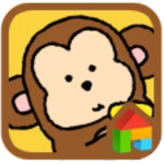 Logo of Monkey dodol launcher theme android Application 