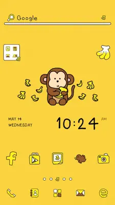 Monkey dodol launcher theme android App screenshot 4